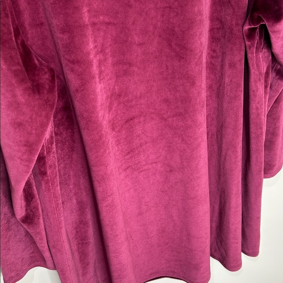 NWT J. JILL PUREJILL Crushed Velour Cowl Neck Tunic Top Size 2X - Picture 11 of 14